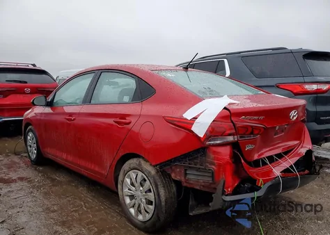 2020 Hyundai Accent Se из США, поврежденный, VIN 3KPC24A68LE101574